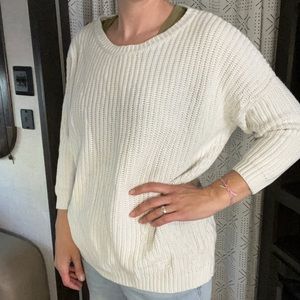 Favorite cable knit sweater